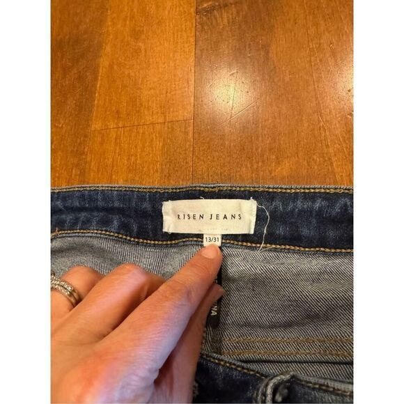 Woman’s Risen Jeans size 31 waist high rise - Picture 3 of 5